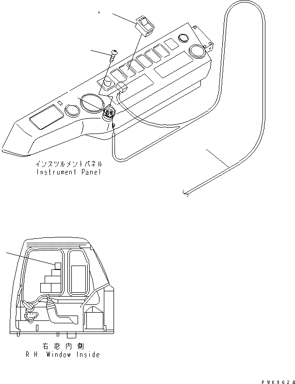 Схема запчастей Komatsu PW170ES-6K - БЫСТРОСЪЕМН. МЕХ-М (ELECTRCAL)(№K-) W РАЗНОЕ