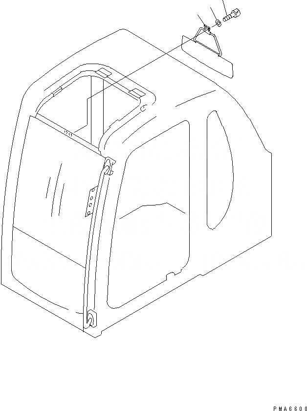 Схема запчастей Komatsu PW170ES-6K-KA - КОЗЫРЕК ОТ СОЛНЦА.(№K-K) КАБИНА ОПЕРАТОРА И СИСТЕМА УПРАВЛЕНИЯ