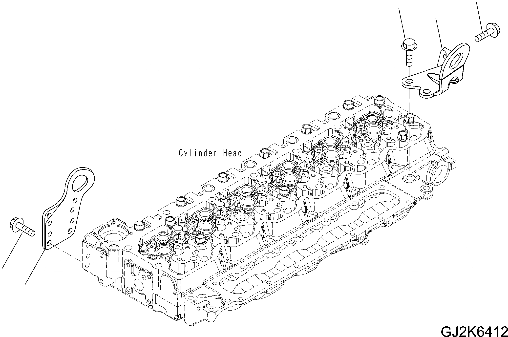 Схема запчастей Komatsu PW180-7E0 - ПОДЪЕМ КОРПУС И КРЕПЛЕНИЕ AA ДВИГАТЕЛЬ