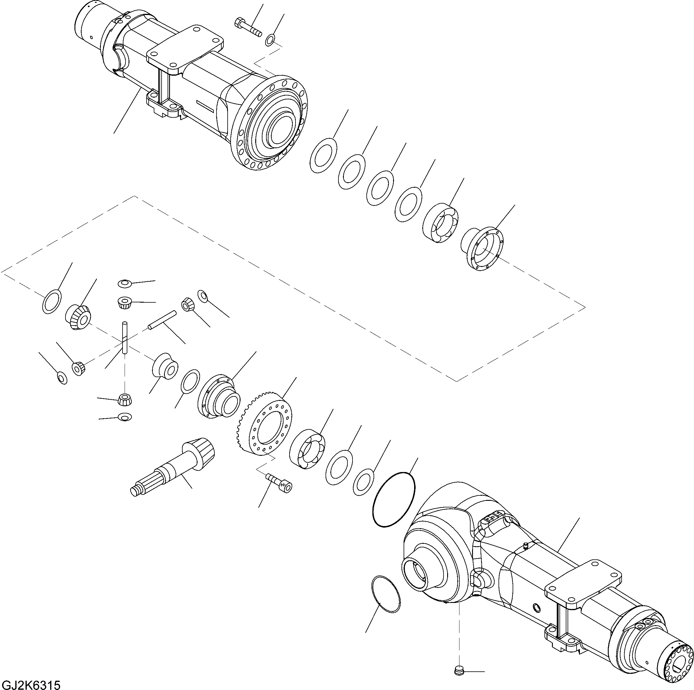 Схема запчастей Komatsu PW180-7E0 - ЗАДН. МОСТ (/7) (.M ШИР.) КОНИЧЕСКАЯ ПЕРЕДАЧА SET И ДИФФЕРЕНЦ. НИЖНЯЯ ГИДРОЛИНИЯ И ЛИНИЯ ХОДА