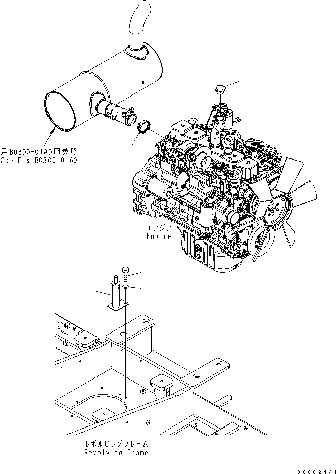 Схема запчастей Komatsu PW200-7K-KA - КОМПОНЕНТЫ ДВИГАТЕЛЯ КОМПОНЕНТЫ ДВИГАТЕЛЯ