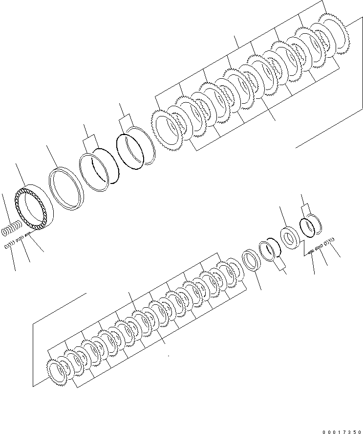 Схема запчастей Komatsu PW200-7K-KA - ТРАНСМИССИЯ (/) НИЖНЯЯ ГИДРОЛИНИЯ И ЛИНИЯ ХОДА
