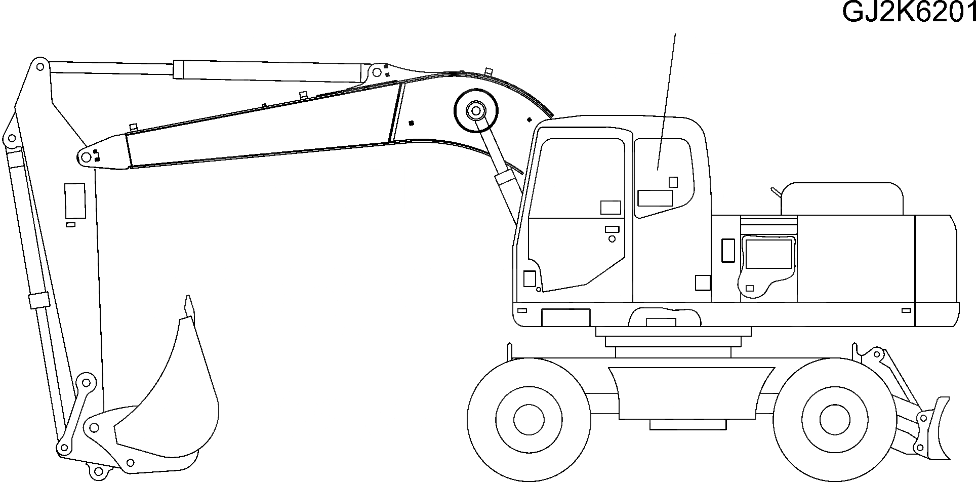 Схема запчастей Komatsu PW200-7E0 - ДОПОЛН. ТАБЛИЧКИS (ONE-ЧАСТИ СТРЕЛА - .M ШИР. МОСТ) U МАРКИРОВКА