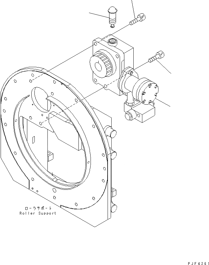 Схема запчастей Komatsu RSD157-2 - ROLL КРЕПЛЕНИЕ (INTEGRAL ТИП) (ДЛЯ ДВОЙН. ПОВОРОТН.) WORM ПРИВОД ROLL КРЕПЛЕНИЕ (DOBULE ПОВОРОТН. INTEGRAL ТИП) (FV)