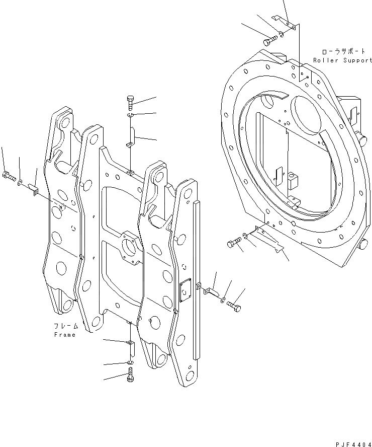 Схема запчастей Komatsu RSD303-1 - ROLL КРЕПЛЕНИЕ (INTEGRAL ТИП) (ДЛЯ ДВОЙН. ПОВОРОТН.) ИНДИКАТОР ROLL КРЕПЛЕНИЕ (DOBULE ПОВОРОТН. INTEGRAL ТИП ) (FV)