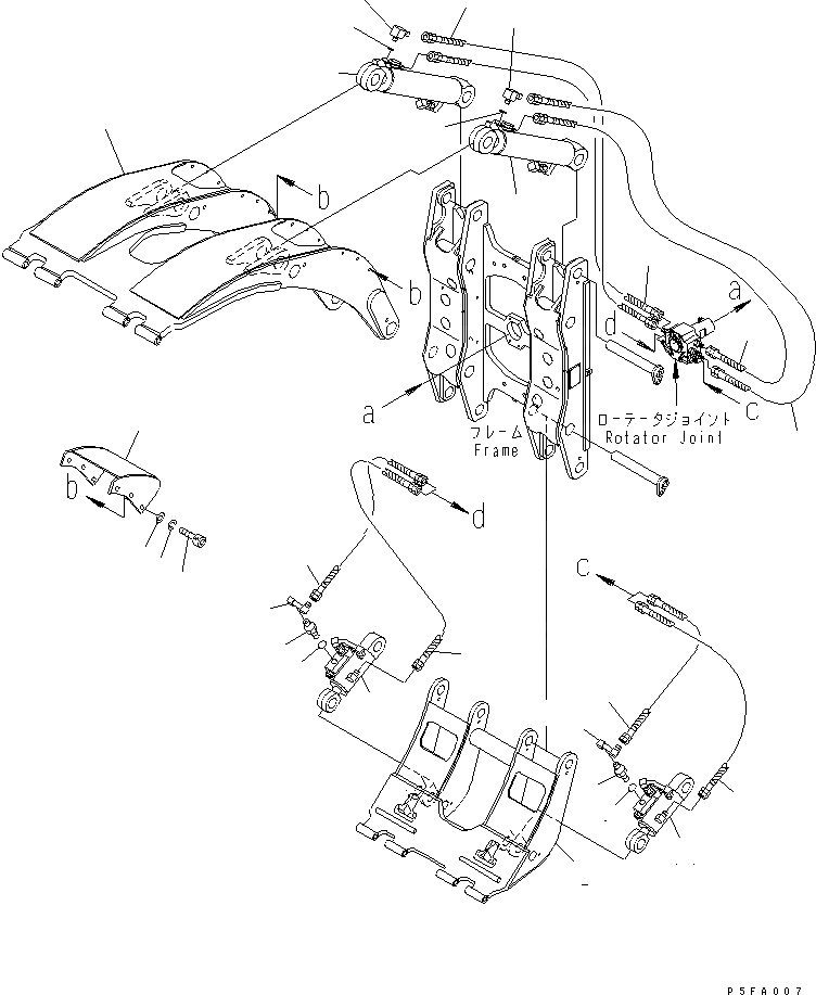 Схема запчастей Komatsu RSD409-1 - ROLL КРЕПЛЕНИЕ (РУКОЯТЬ) (INTEGRAL ТИП) (ДЛЯ ДВОЙН. ПОВОРОТН.) (ДЛЯ OPEN ШИР. 8MM) ROLL КРЕПЛЕНИЕ(DOBULE ПОВОРОТН.-INTEGRAL ТИП) (FV МАЧТА)