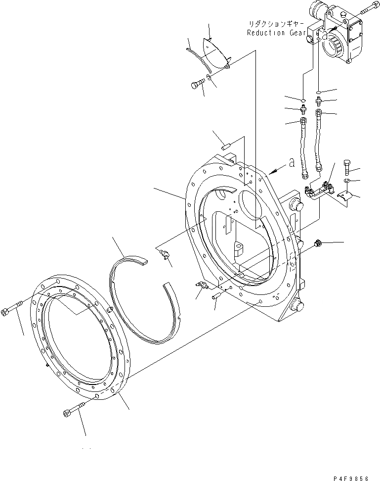 Схема запчастей Komatsu RSD409-1 - ROLL КРЕПЛЕНИЕ (BASIC ROTATOR) (INTEGRAL ТИП) (ДЛЯ ДВОЙН. ПОВОРОТН.) ROLL КРЕПЛЕНИЕ(DOBULE ПОВОРОТН.-INTEGRAL ТИП) (FV МАЧТА)