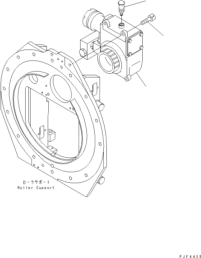 Схема запчастей Komatsu RSD409-1 - ROLL КРЕПЛЕНИЕ (WORM ПРИВОД) (INTEGRAL ТИП) (ДЛЯ ДВОЙН. ПОВОРОТН.) (ВЫС. ГТР ТИП) ROLL КРЕПЛЕНИЕ(DOBULE ПОВОРОТН.-INTEGRAL ТИП) (FV МАЧТА)