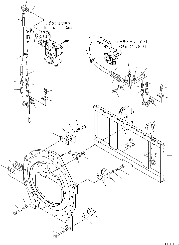 Схема запчастей Komatsu RSD409-1 - ROLL КРЕПЛЕНИЕ (ТРУБЫ) (КРЮК ТИП) (ДЛЯ ДВОЙН. ПОВОРОТН.) (ДЛЯ FV МАЧТА) ROLL КРЕПЛЕНИЕ(D/S КРЮК ТИП) (EXCLUSIVE ЧАСТИ ДЛЯ FV МАЧТА)