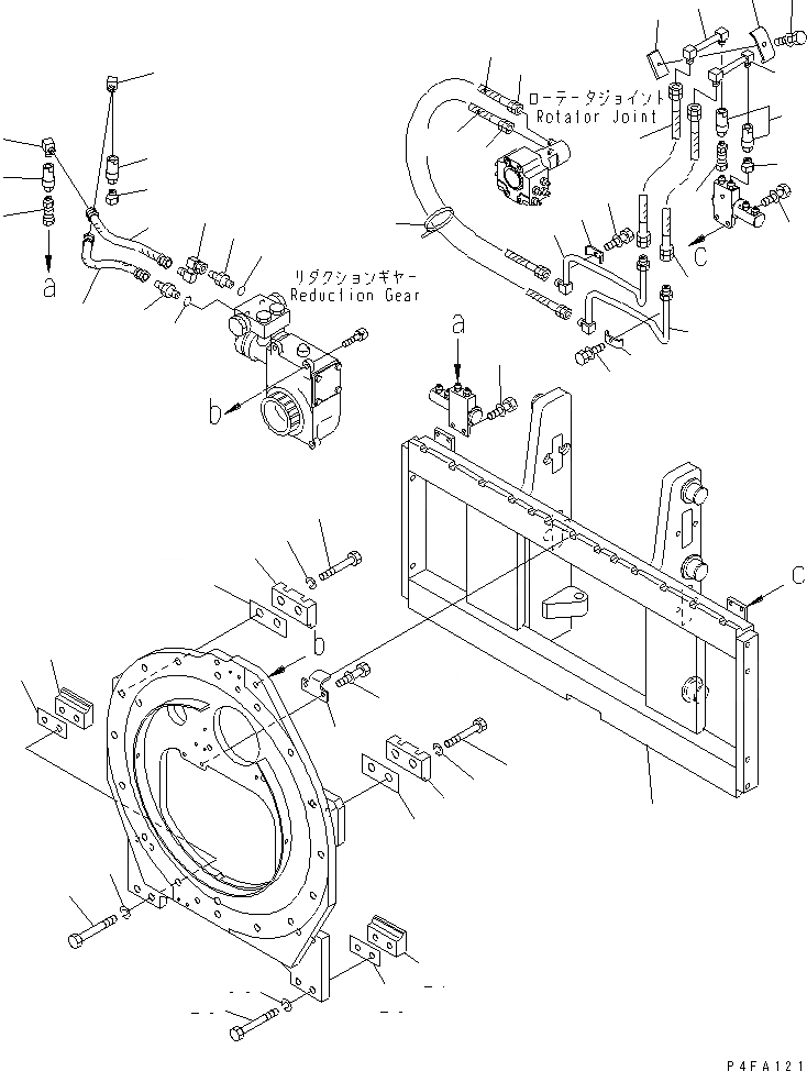 Схема запчастей Komatsu RSD409-1 - ROLL КРЕПЛЕНИЕ (ТРУБЫ) (КРЮК ТИП) (ДЛЯ ДВОЙН. ПОВОРОТН.) (ДЛЯ FFV ЦИЛИНДР МАЧТА) ROLL КРЕПЛЕНИЕ(D/S КРЮК ТИП) (ДЛЯ FFV ЦИЛИНДР МАЧТА)
