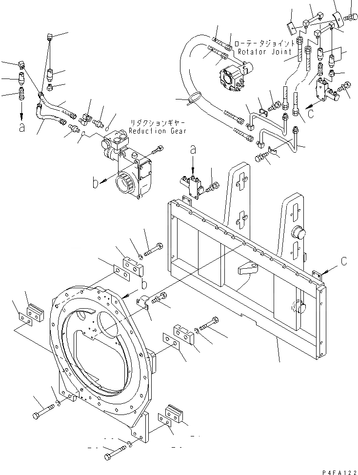 Схема запчастей Komatsu RSD459-1 - ROLL КРЕПЛЕНИЕ (ТРУБЫ) (КРЮК ТИП) (ДЛЯ ДВОЙН. ПОВОРОТН.) (ДЛЯ FFV ЦИЛИНДР МАЧТА) ROLL КРЕПЛЕНИЕ(D/S КРЮК ТИП) (ДЛЯ FFV ЦИЛИНДР МАЧТА)