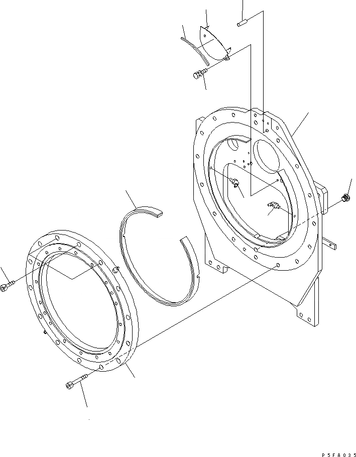 Схема запчастей Komatsu RSD5A1-1 - ROLL КРЕПЛЕНИЕ (ИНДИКАТОР) (КРЮК ТИП) (ДЛЯ ДВОЙН. ПОВОРОТН.) (ДЛЯ FFV ЦИЛИНДР МАЧТА) ROLL КРЕПЛЕНИЕ(D/S КРЮК ТИП) (ДЛЯ FFV ЦИЛИНДР МАЧТА)