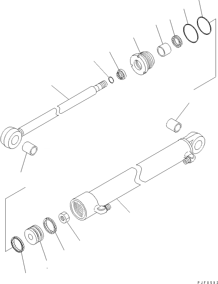 Схема запчастей Komatsu RSE156-1 - ROLL КРЕПЛЕНИЕ (ЦИЛИНДР) ROLL КРЕПЛЕНИЕ (ДЛЯ FREE VIEW МАЧТА)