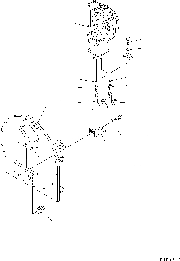 Схема запчастей Komatsu RSE156-1 - ROLL КРЕПЛЕНИЕ (BASIC ROTATOR) ROLL КРЕПЛЕНИЕ (ДЛЯ FREE VIEW МАЧТА)