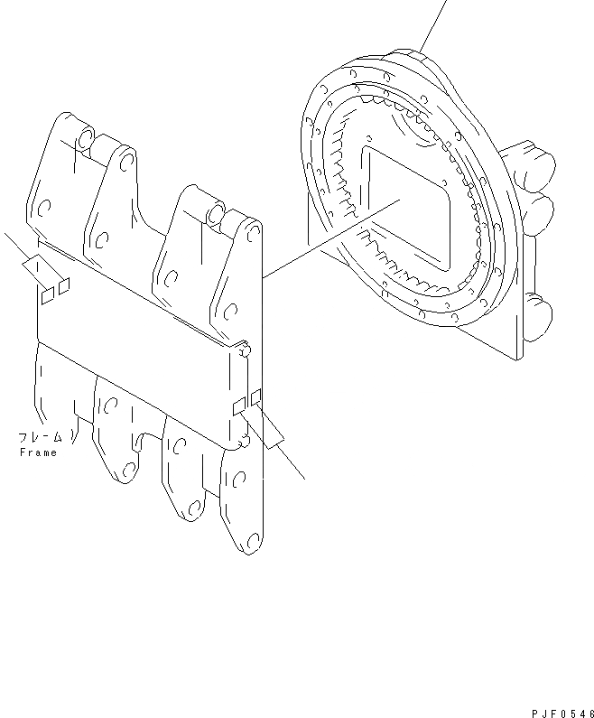 Схема запчастей Komatsu RSE156-1 - ROLL КРЕПЛЕНИЕ (ИНДИКАТОР) ROLL КРЕПЛЕНИЕ (ДЛЯ FREE VIEW МАЧТА)