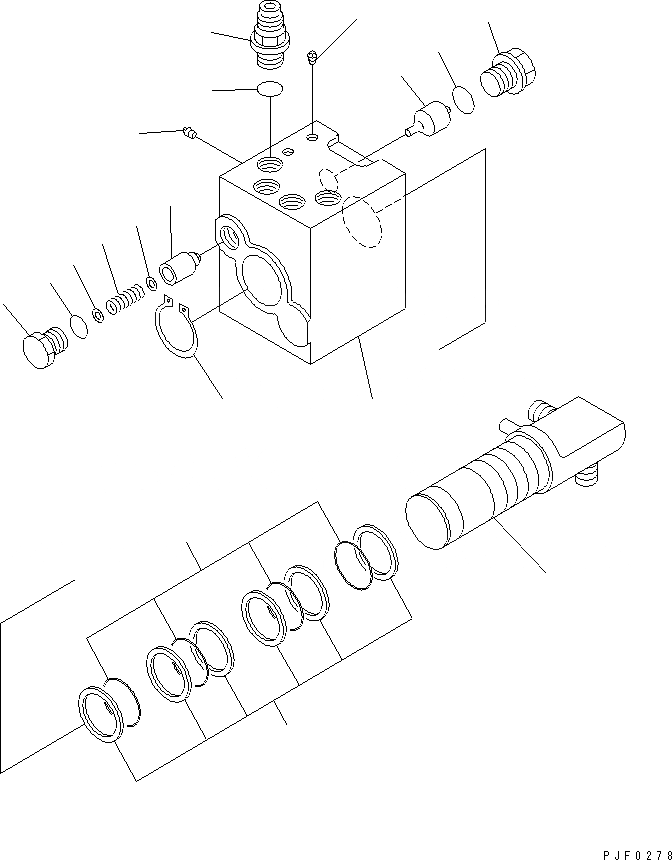 Схема запчастей Komatsu RSE252 - ROLL КРЕПЛЕНИЕ (СТОПОР) ROLL КРЕПЛЕНИЕ (ДЛЯ FREE VIEW МАЧТА)