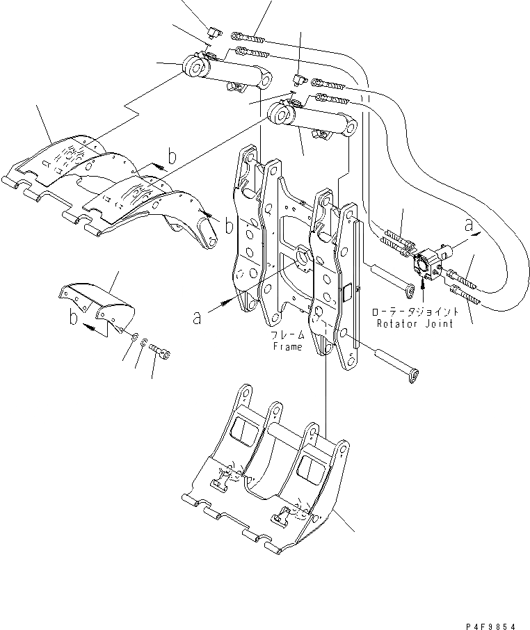 Схема запчастей Komatsu RSE5A1-1 - ROLL КРЕПЛЕНИЕ (РУКОЯТЬ) (КРЮК ТИП) (ДЛЯ ОДИНОЧН. ПОВОРОТН.) ROLL КРЕПЛЕНИЕ(S/S¤H/S КРЮК ТИП)(ВСЕ ТИПЫ МАЧТА COMMON ЧАСТИ)