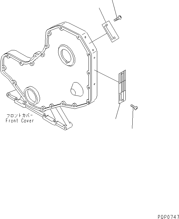 Схема запчастей Komatsu S6D102E-1AB - ТАБЛИЧКИ(№9-) ДВИГАТЕЛЬ