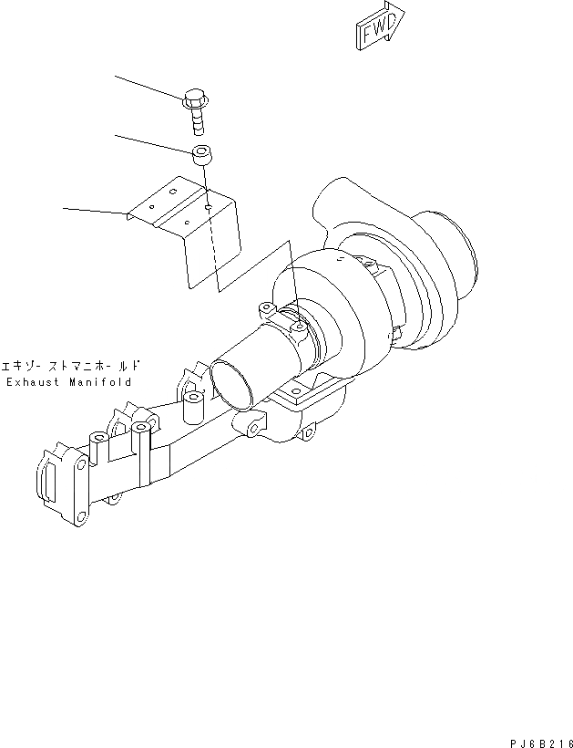 Схема запчастей Komatsu S6D102E-1F - ТЕРМОЗАЩИТА (ПОД ЗАКАЗ)(№8-78) ДВИГАТЕЛЬ