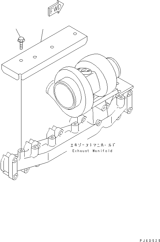 Схема запчастей Komatsu S6D102E-1Q - ТЕРМОЗАЩИТА ДВИГАТЕЛЬ