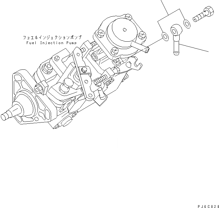 Схема запчастей Komatsu S6D102E-1S - ВОЗВРАТ ТОПЛИВА(№9-9) ДВИГАТЕЛЬ