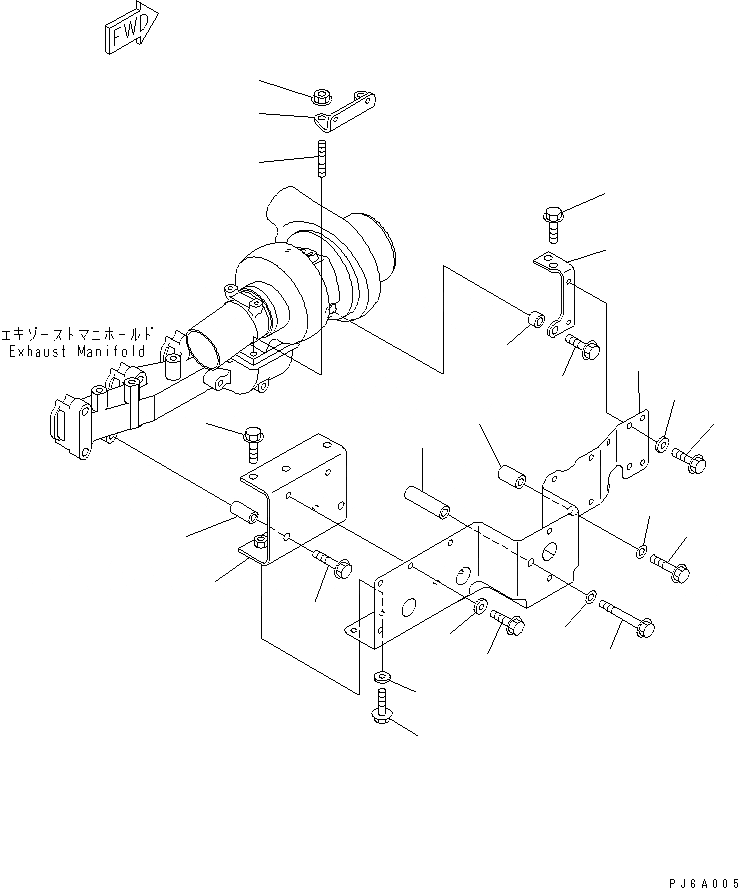 Схема запчастей Komatsu S6D102E-1DD-6 - ТЕРМОЗАЩИТА(№877-) ДВИГАТЕЛЬ