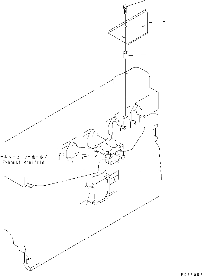 Схема запчастей Komatsu S6D108-1C-6 - ТЕРМОЗАЩИТА(№9-) ДВИГАТЕЛЬ