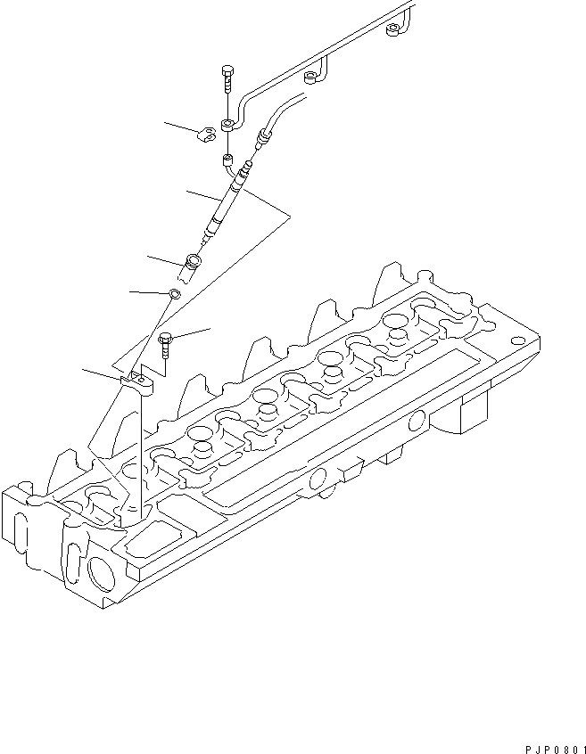 Схема запчастей Komatsu S6D114E-1-KB - ФОРСУНКА ДВИГАТЕЛЬ