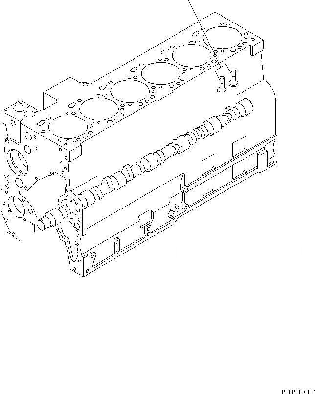 Схема запчастей Komatsu S6D114E-1A-W - ТОЛКАТЕЛЬ ДВИГАТЕЛЬ