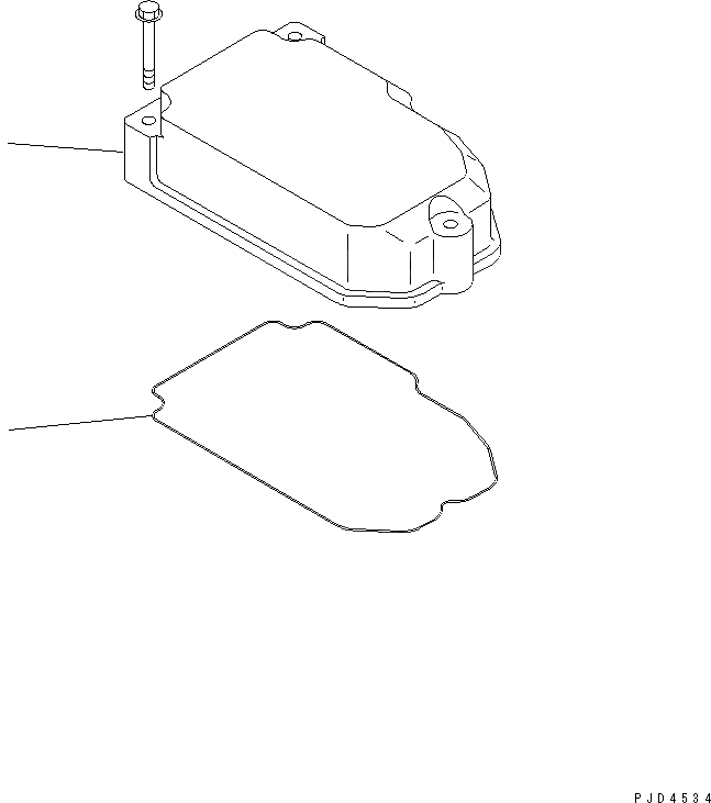 Схема запчастей Komatsu S6D140E-2D-6 - КРЫШКА ГОЛОВКИ(№8-) ДВИГАТЕЛЬ