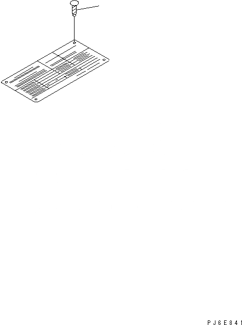 Схема запчастей Komatsu S6D140E-2B-6 - ТАБЛИЧКИ ПЛАСТИНА(№-) ДВИГАТЕЛЬ