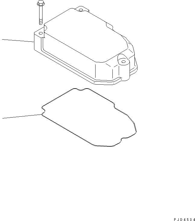 Схема запчастей Komatsu S6D140E-2D-6 - КРЫШКА ГОЛОВКИ(№8-) ДВИГАТЕЛЬ