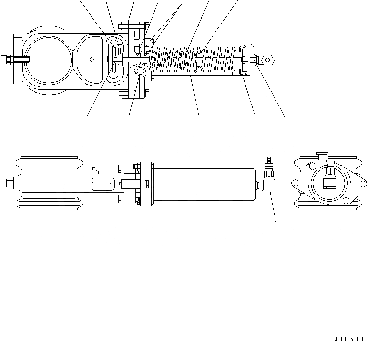 Схема запчастей Komatsu SA12V140-1C - ГОРНЫЙ ТОРМОЗ (ВНУТР. ЧАСТИ)(№-9) ГОЛОВКА ЦИЛИНДРОВ