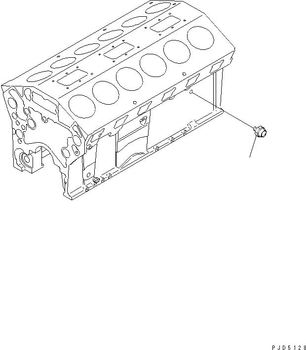 Схема запчастей Komatsu SA12V140-1U-98 - МАСЛ. ПЕРЕКЛЮЧАТЕЛЬ ДАВЛЕНИЯ(VHMS СПЕЦ-Я.)(№8-) ДВИГАТЕЛЬ