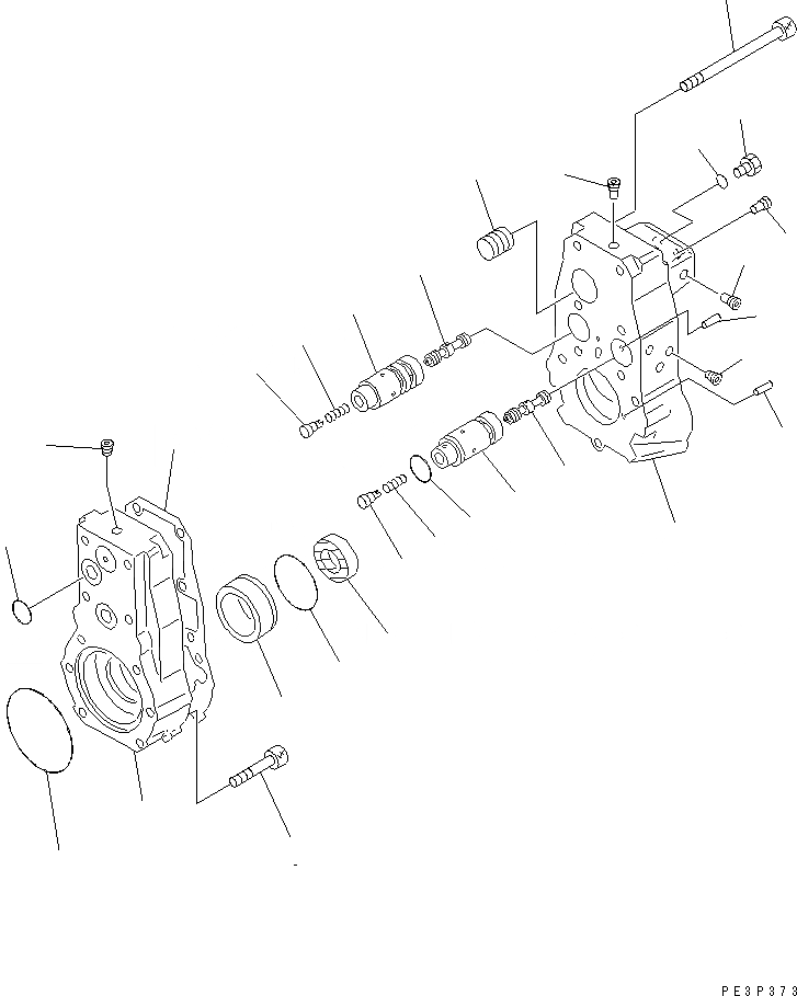 Схема запчастей Komatsu SA12V140-1C-A - ТОПЛ. НАСОС (РЕГУЛЯТОР) (ПРАВ.) (/) (ДЛЯ ЭЛЕКТРИЧ. РЕГУЛЯТОРА) (RELIABILITY UP) (ВНУТР. ЧАСТИ)(№9-9) ДВИГАТЕЛЬ