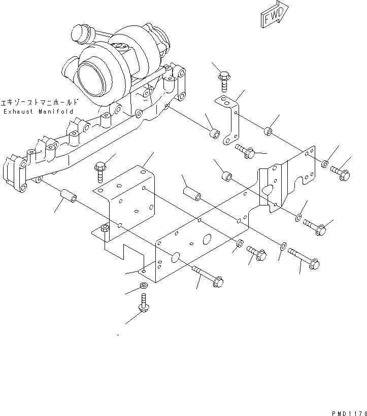 Схема запчастей Komatsu SA6D102E-1B - ТЕРМОЗАЩИТА(№7-8) ДВИГАТЕЛЬ