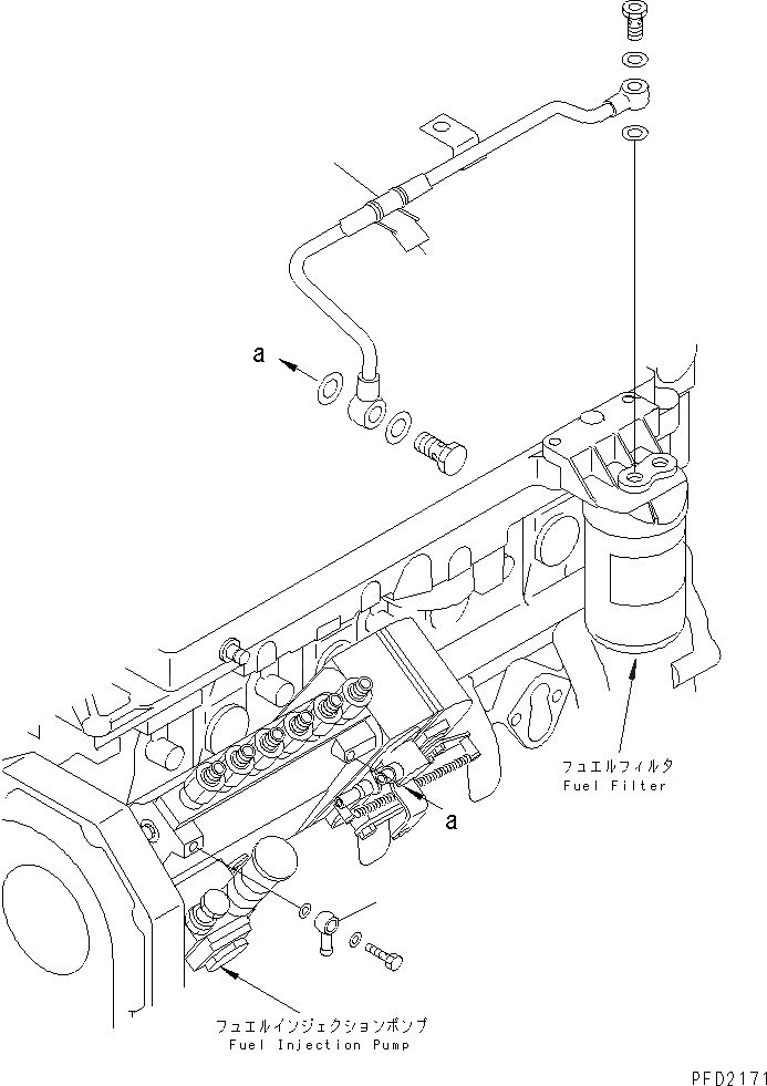 Схема запчастей Komatsu SA6D102E-1G - СОЕД-Е И COVER ДВИГАТЕЛЬ