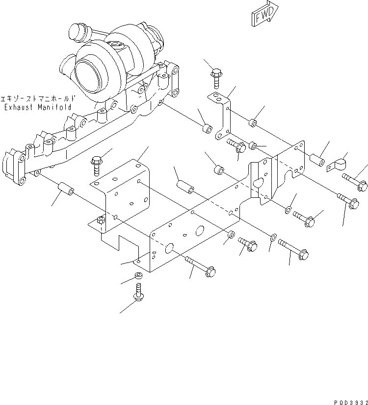 Схема запчастей Komatsu SA6D102E-1B-C - ТЕРМОЗАЩИТА(№8-) ДВИГАТЕЛЬ