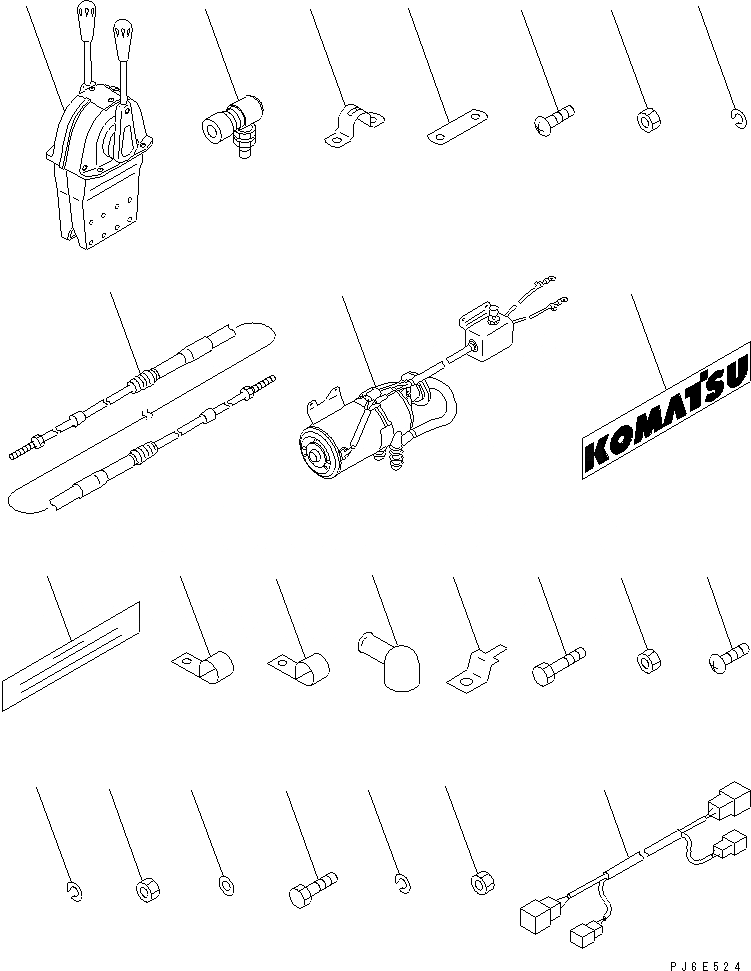 Схема запчастей Komatsu SA6D108-1B-T - АКСЕССУАРЫ (ОПЦИОНН) (SUS)(№-) ДВИГАТЕЛЬ