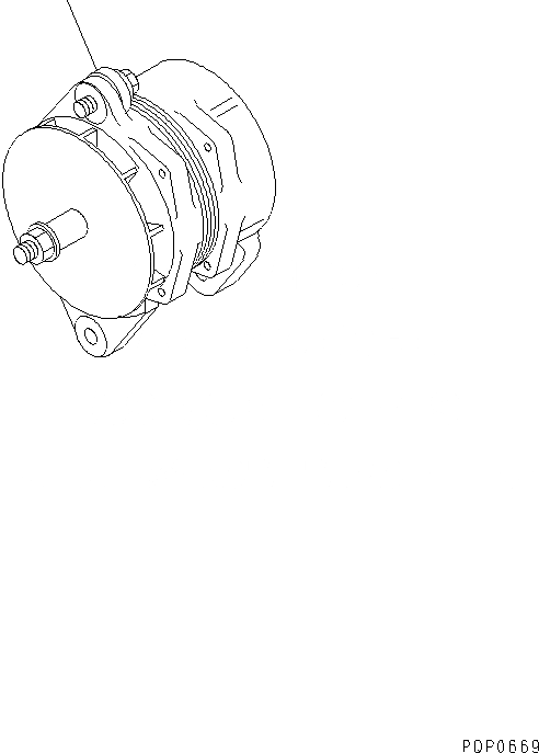 Схема запчастей Komatsu SA6D114E-1-GD - ГЕНЕРАТОР ДВИГАТЕЛЬ