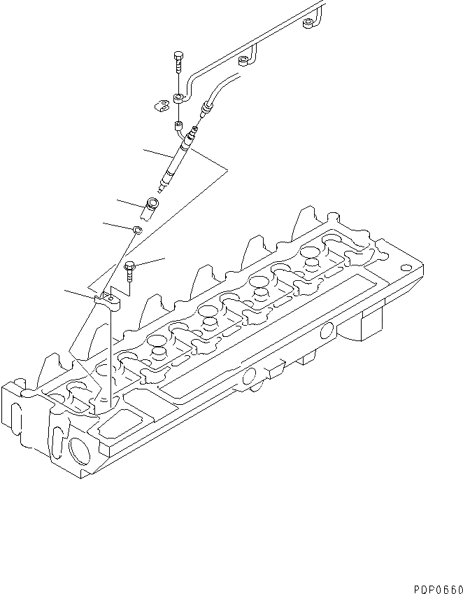 Схема запчастей Komatsu SA6D114-1AA - ТОПЛИВН. ФОРСУНКА ДВИГАТЕЛЬ