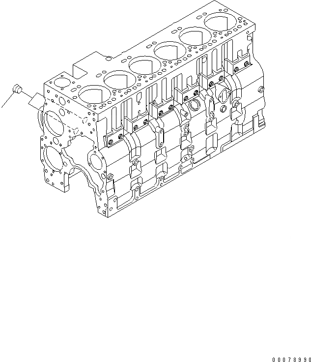 Схема запчастей Komatsu SA6D114E-2-TR - КАБИНА ГИДР. ПРОВОД. ОБОГРЕВАТЕЛЯ ДВИГАТЕЛЬ