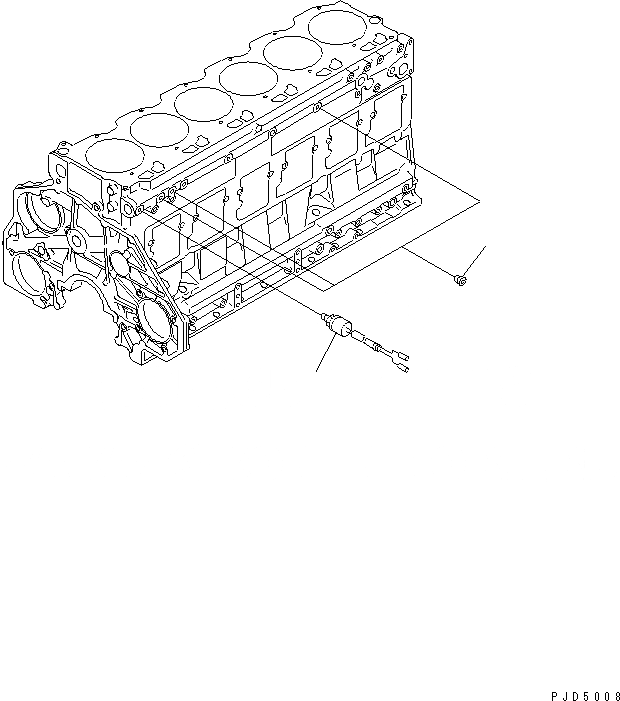 Схема запчастей Komatsu SA6D125E-2GD-W7 - МАСЛ. PRESSURE ПЕРЕКЛЮЧАТЕЛЬ ДВИГАТЕЛЬ