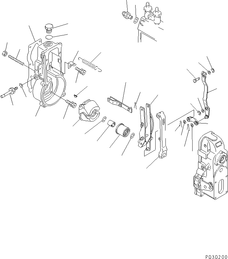 Схема запчастей Komatsu SA6D140-2C-5G - ТОПЛ. НАСОС (РЕГУЛЯТОР) (/) (МОРОЗОУСТОЙЧИВ. СПЕЦИФИКАЦИЯ) (ВНУТР. ЧАСТИ)(№987-) ДВИГАТЕЛЬ