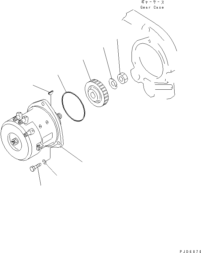 Схема запчастей Komatsu SA6D155-4A-35 - DYNAMO И КРЕПЛЕНИЕ (W)(A)(№8-899) ОХЛАЖД-Е И ЭЛЕКТРИКА