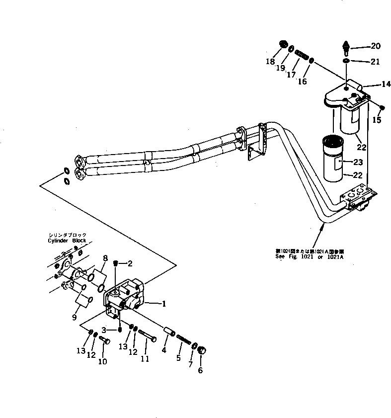 Схема запчастей Komatsu SA6D170-A-1C - МАСЛ. ФИЛЬТР(№77-) СИСТЕМА СМАЗКИ МАСЛ. СИСТЕМА