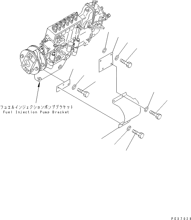 Схема запчастей Komatsu SA6D170E-2B - ЗАЩИТА(№78-) ДВИГАТЕЛЬ