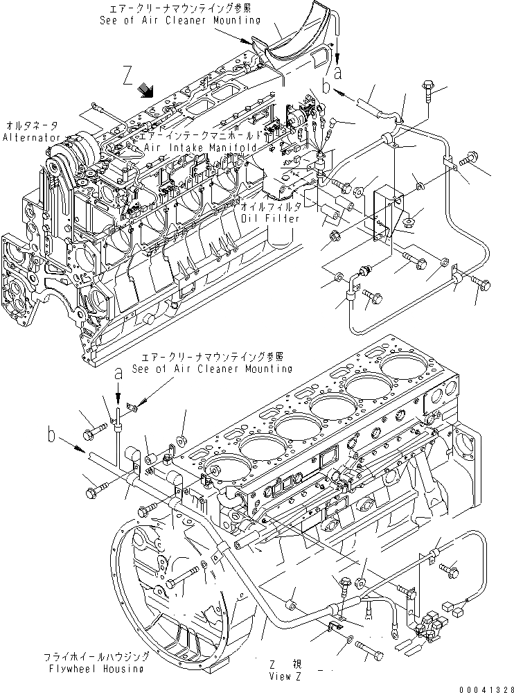 Схема запчастей Komatsu SA6D170E-3A-7 - ЭЛЕКТРОПРОВОДКА (/) (ДЛЯ 7A¤ 9A ГЕНЕРАТОР) (С КОМПРЕССОР) (ROT PREВЕНТИЛЯТОРION WIRE Э/ПРОВОДКА)(№8-) ДВИГАТЕЛЬ