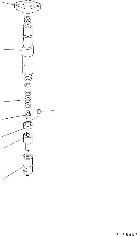 Схема запчастей Komatsu SA6D170E-2C-WD - ДЕРЖАТЕЛЬ (ВНУТР. ЧАСТИ) ДВИГАТЕЛЬ