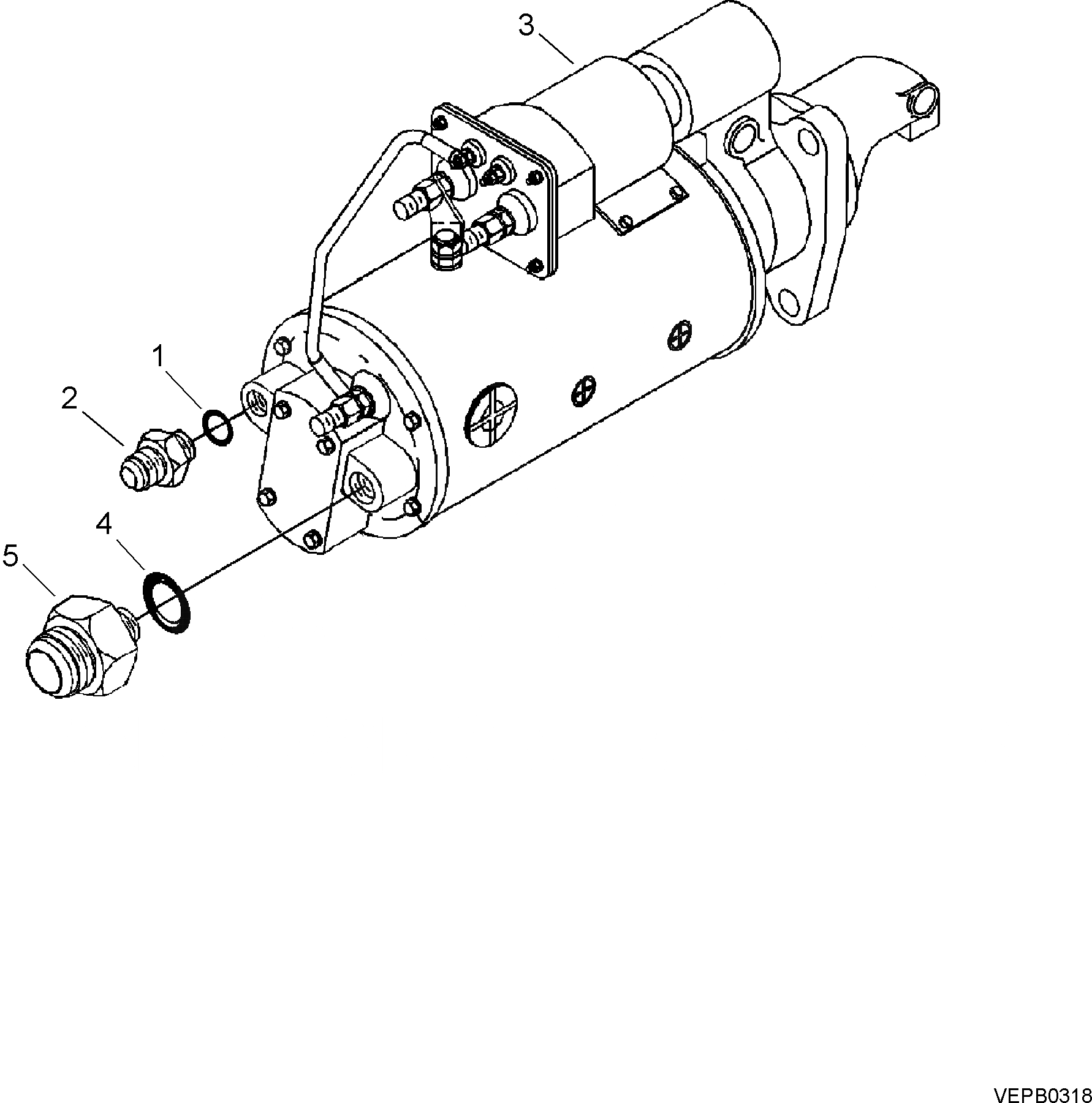 Схема запчастей Komatsu SAA12V140Z-E2-90 - СТАРТЕР - PRE-СИСТЕМА СМАЗКИ СОЕДИН-ЕS ДВИГАТЕЛЬ